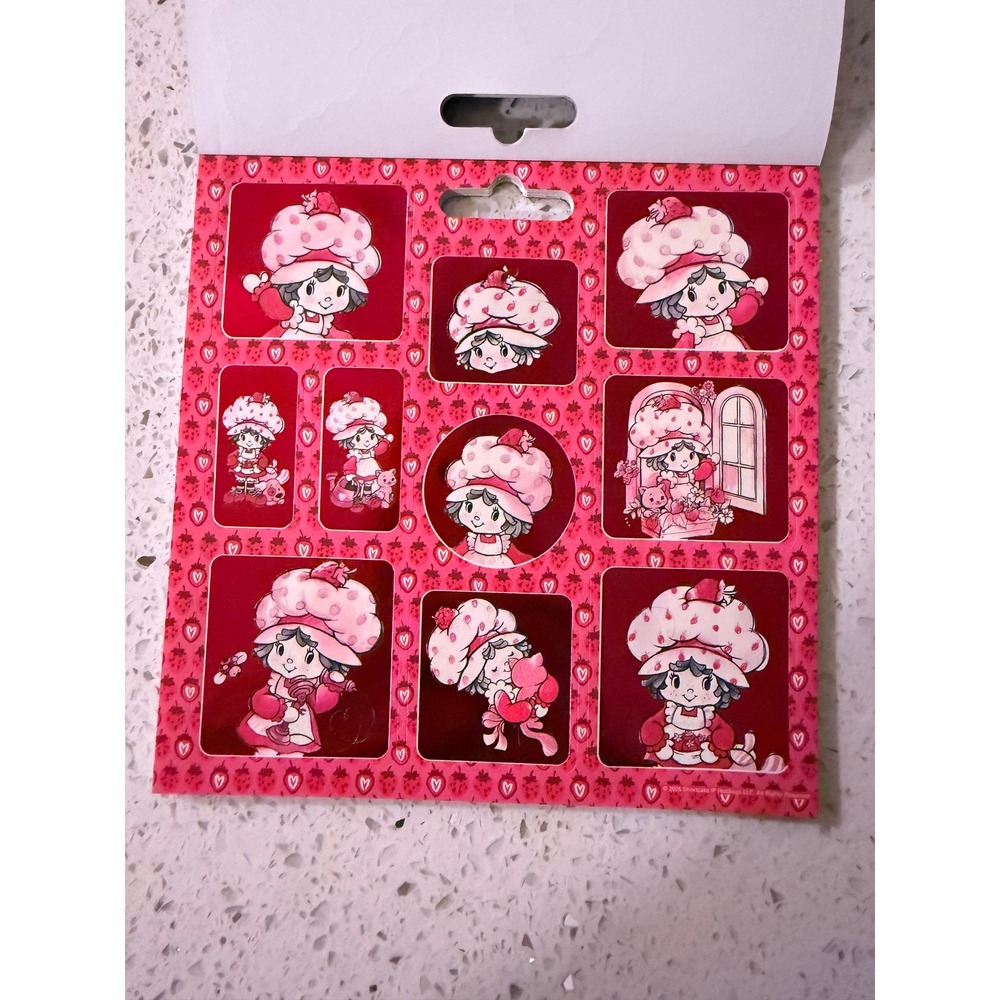 Strawberry Shortcake Stickerland 16 Page Pad 250+ Embellished Stickers SandyLion - Picture 7 of 12
